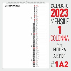 calendario 2023 editabile