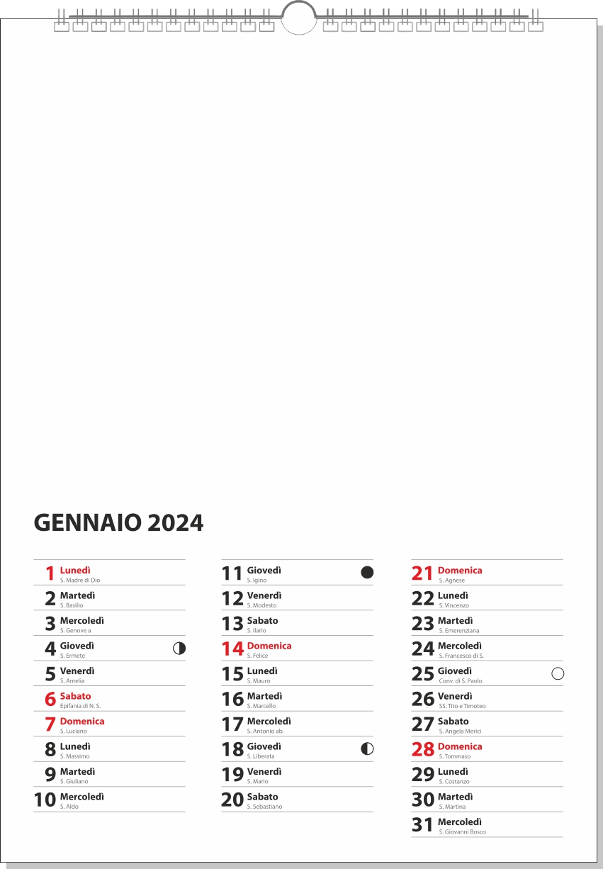 calendario 2024