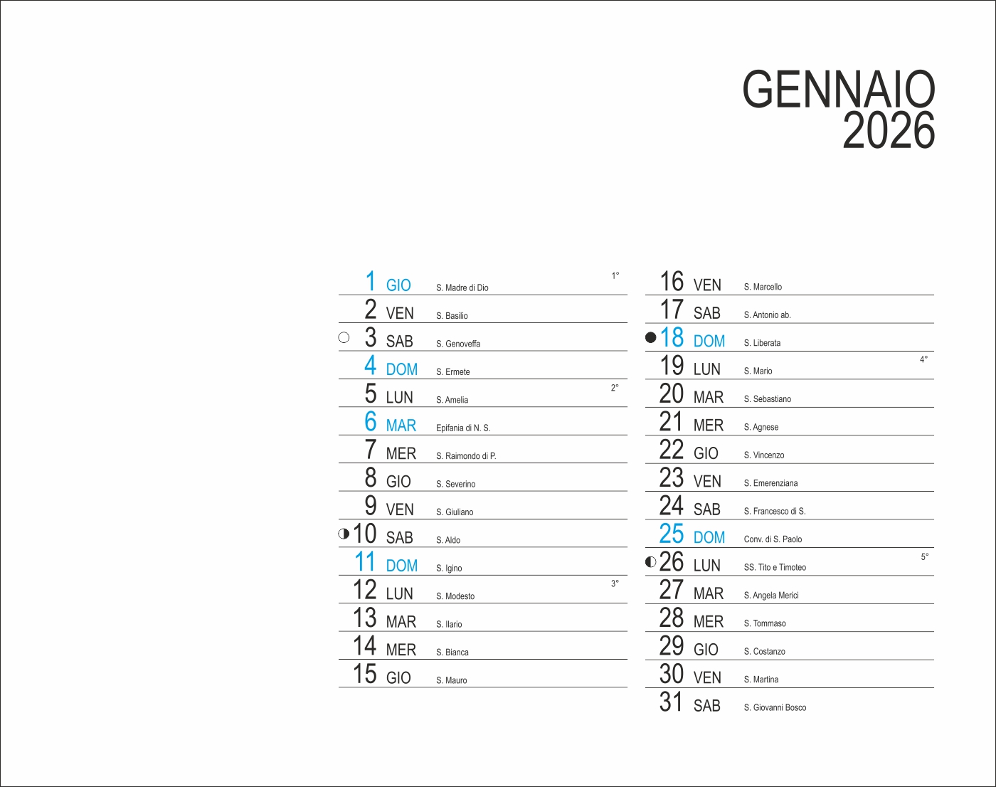 calendario 2026 tavolo calendario 2026 tavolo